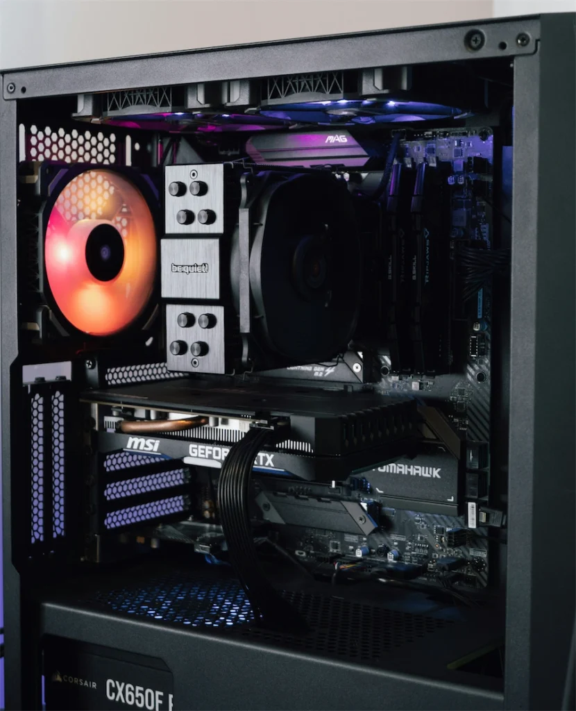 assemblaggio pc gaming faber 4